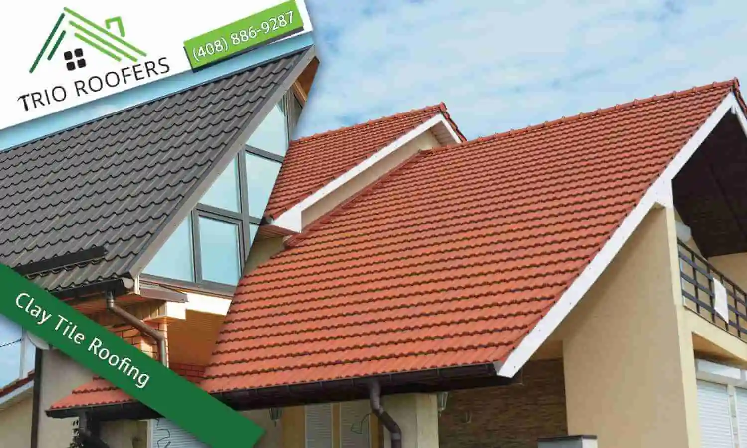 Clay tile roofing